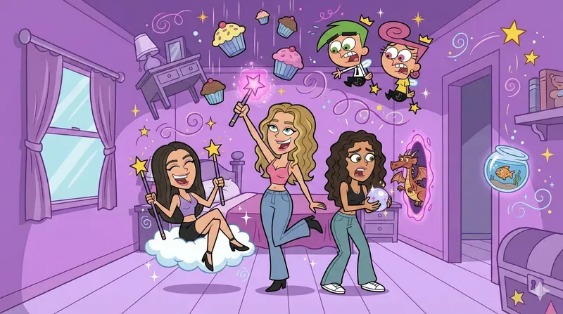 Fairly Oddparents Poster Style