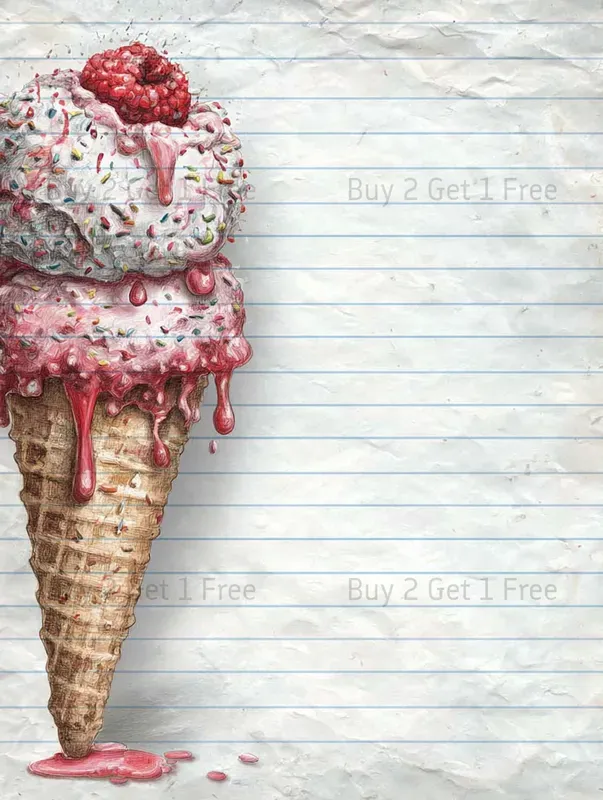 Dessert Lover Plain Papers