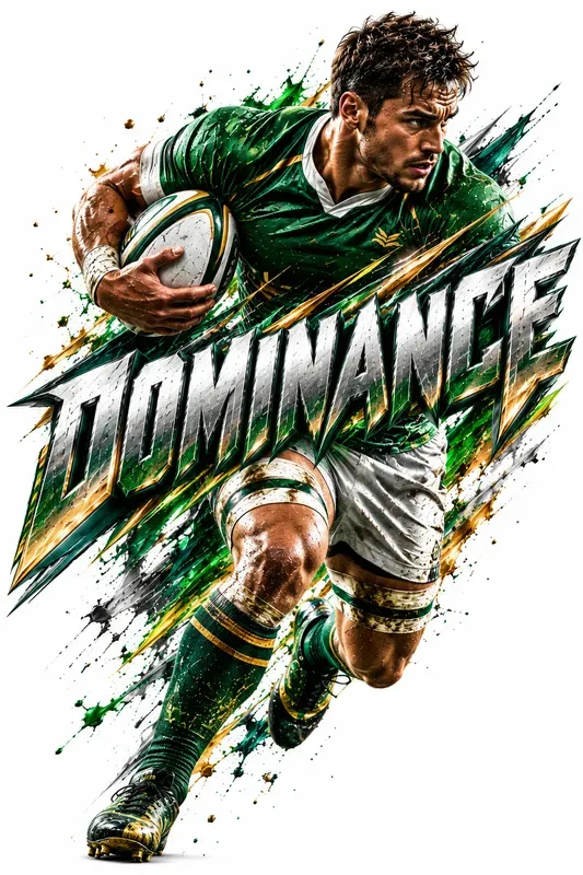 Epic Action Sports Typography Posters