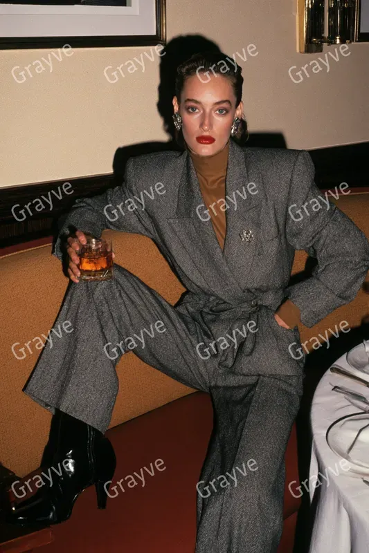 80s Power Glamour Fashion Photography