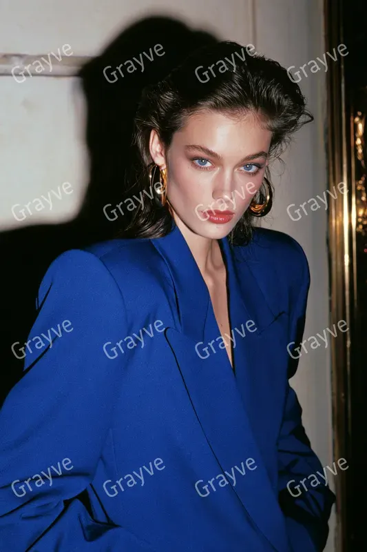 80s Power Glamour Fashion Photography