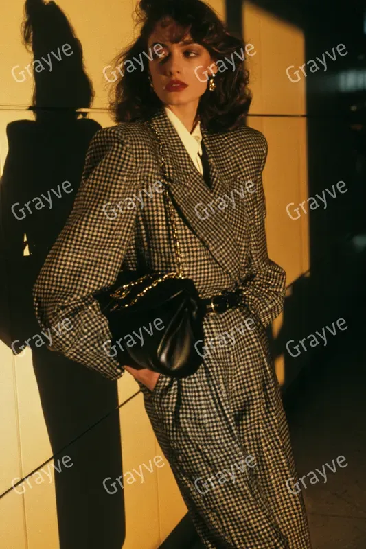 80s Power Glamour Fashion Photography