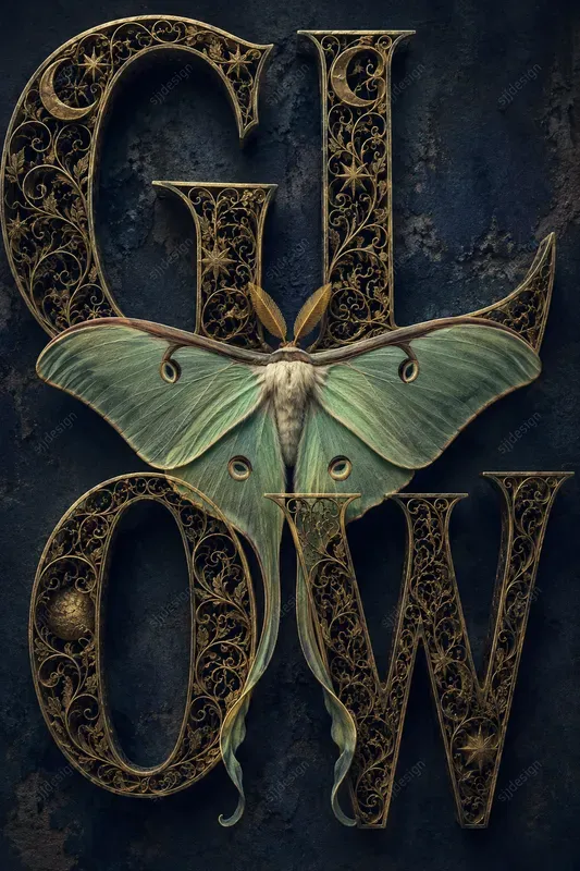Filigree Wordframe Posters