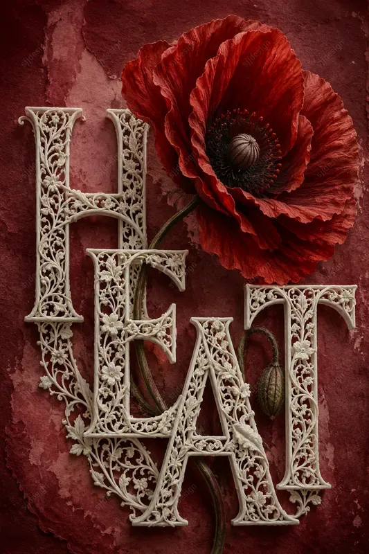 Filigree Wordframe Posters