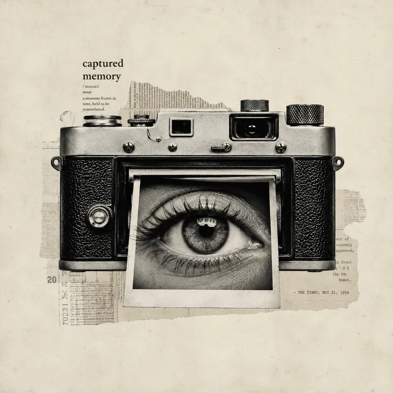 Surreal Eye Collage Concept Art Packs