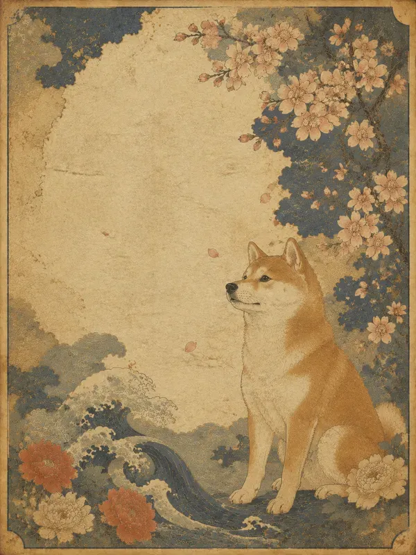 Ukiyoe Junk Journal Page Generator