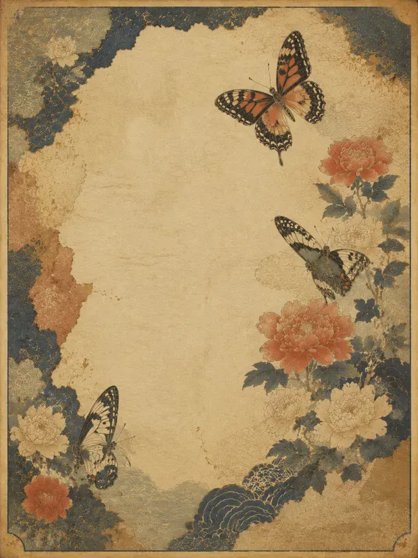 Ukiyoe Junk Journal Page Generator