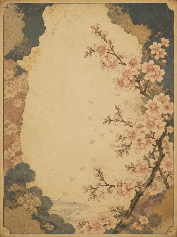 Ukiyoe Junk Journal Page Generator