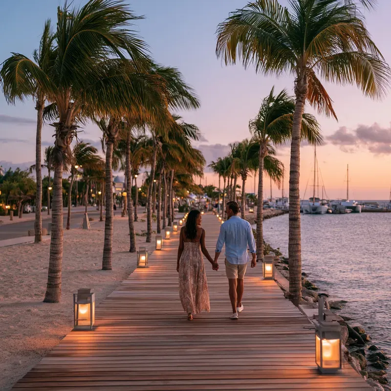 Coastal Boardwalk Evenings Photography