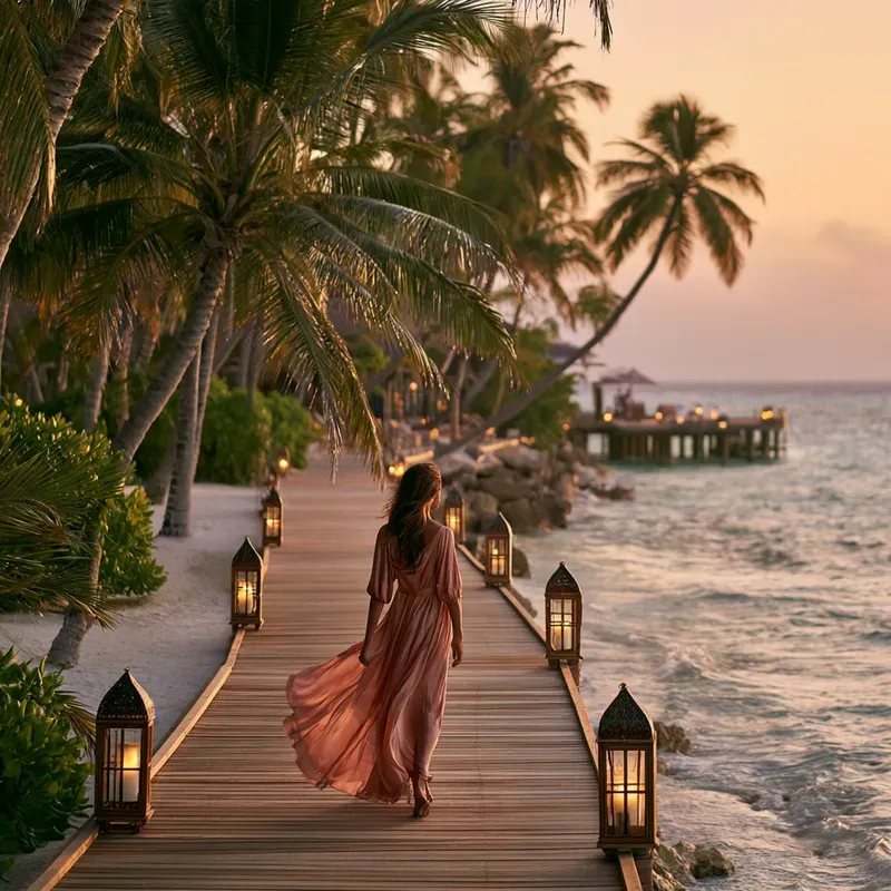 Coastal Boardwalk Evenings Photography