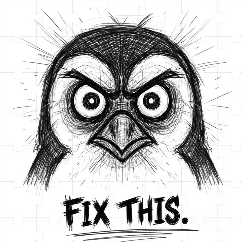 Angry Abstract Sketch Animals
