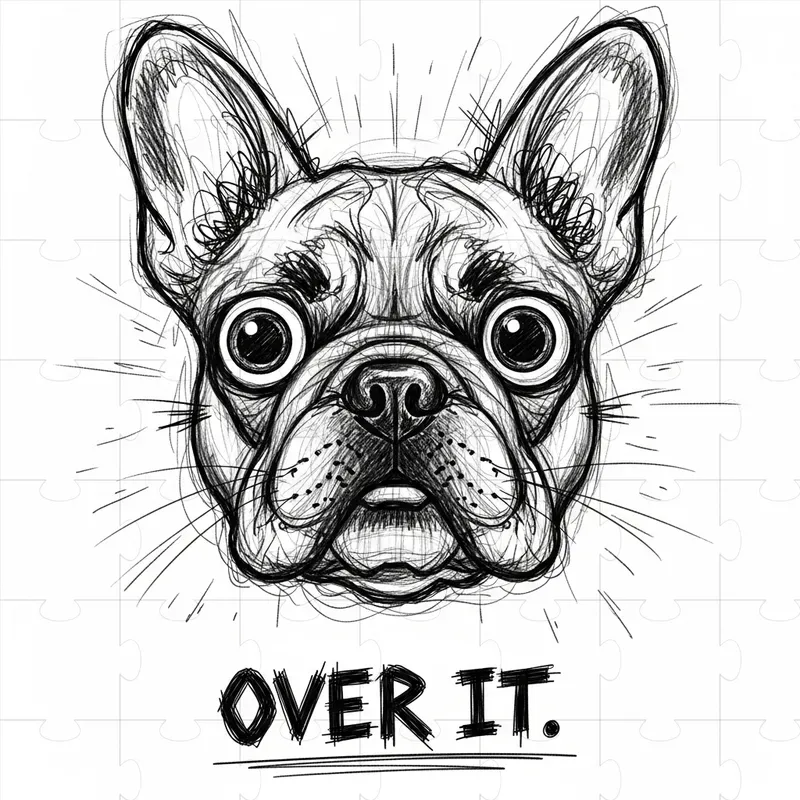 Angry Abstract Sketch Animals