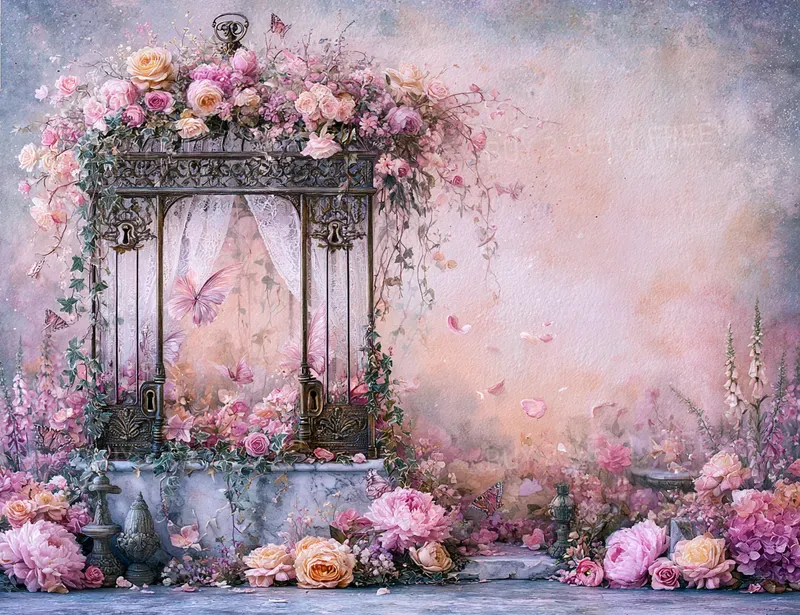 Victorian Secret Garden Double Pages