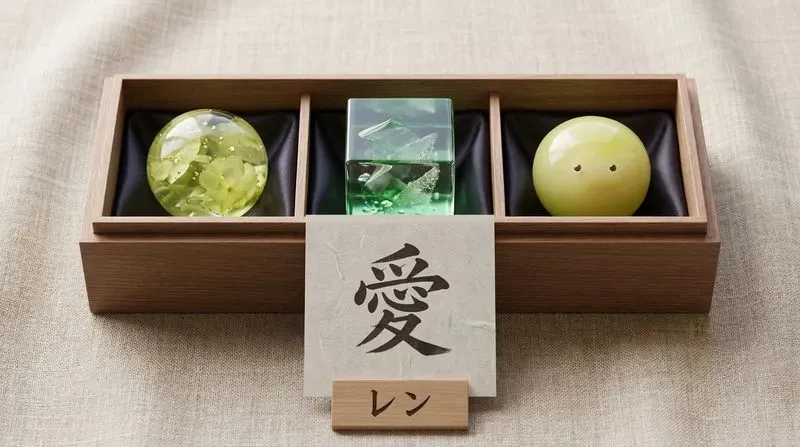 Crystal Glass Wagashi Gift Boxes