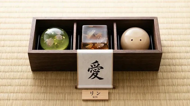 Crystal Glass Wagashi Gift Boxes