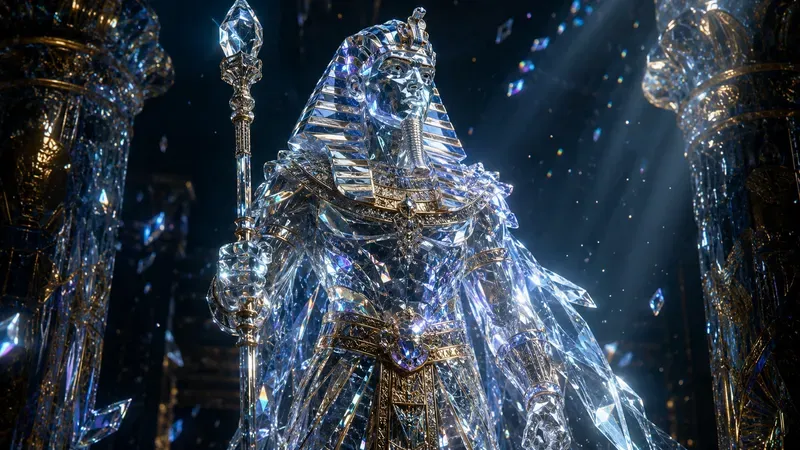 Crystal Warrior Figures Masterpiece Art