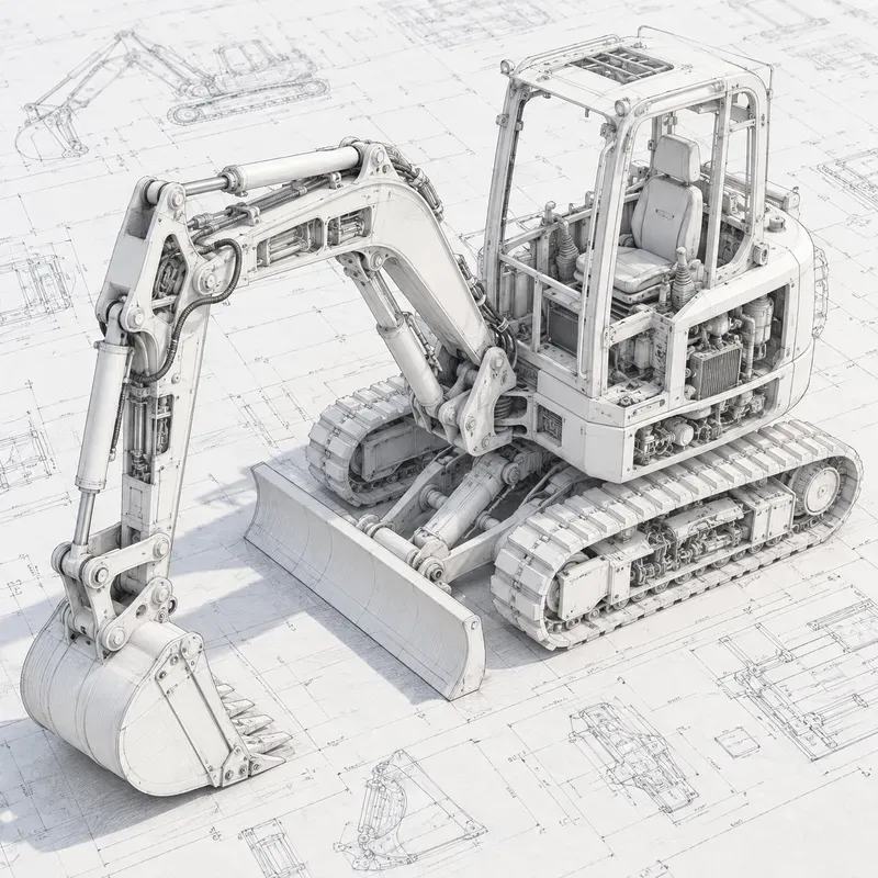 White Blueprint Machines