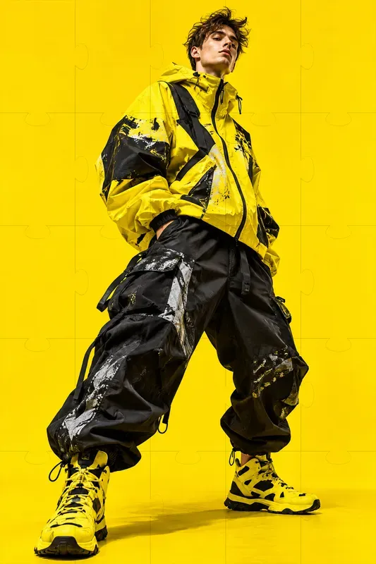 Electric Yellow Action Fashion