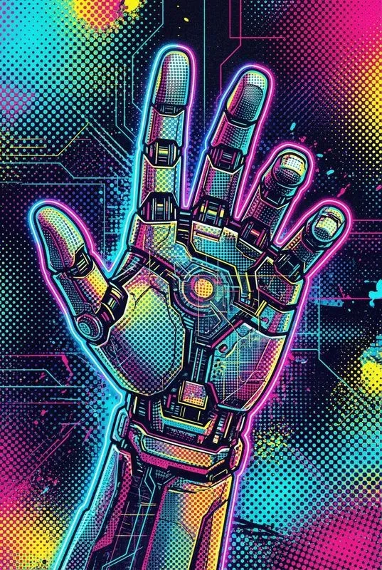 Cmyk Halftone Pop Art Overlays 2x3