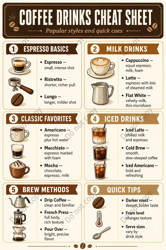 Cheat Sheet Posters Any Topic