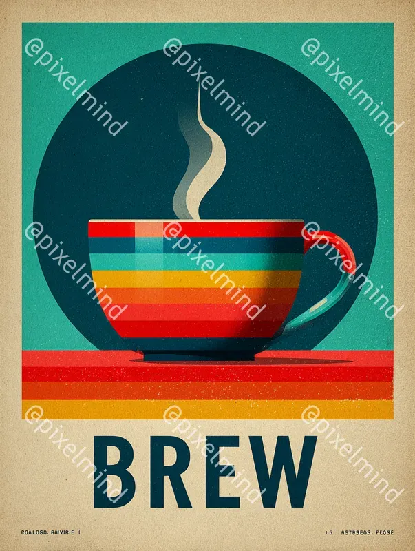 Retro Pop Art Poster Tshirt Print Packs