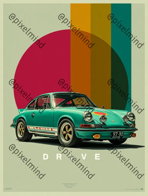 Retro Pop Art Poster Tshirt Print Packs