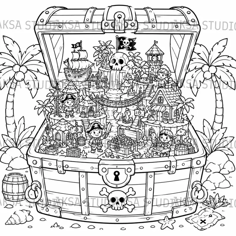 World Inside Coloring Books