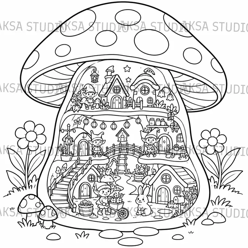 World Inside Coloring Books