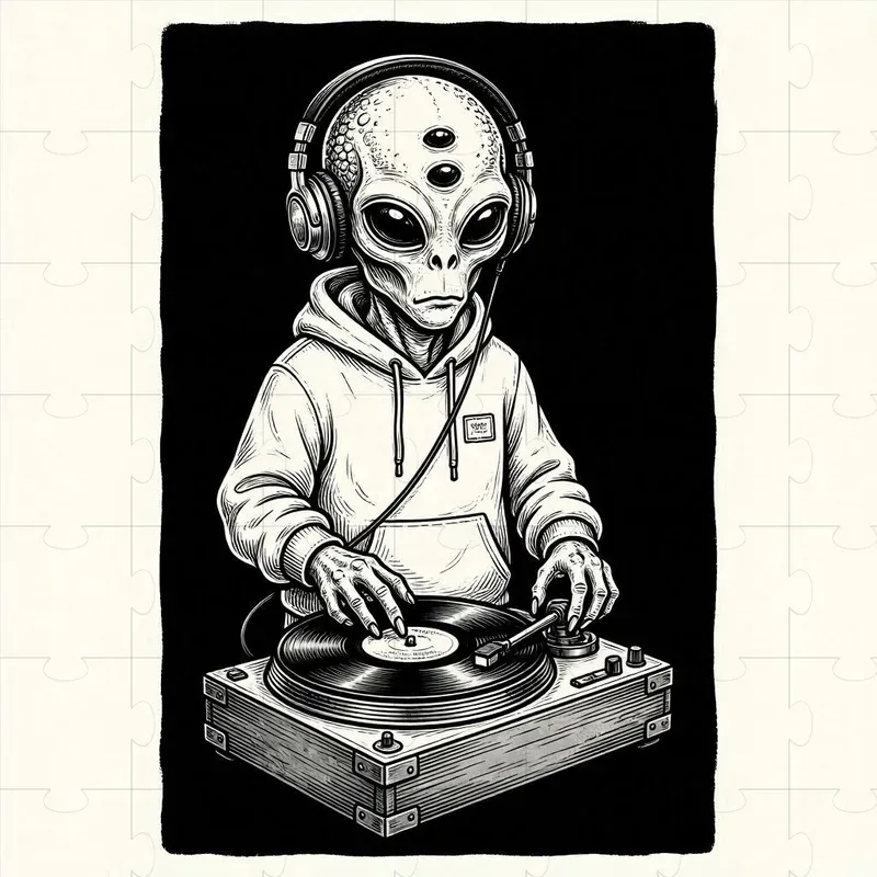 Vintage Ink Dj Animal Tee Designs