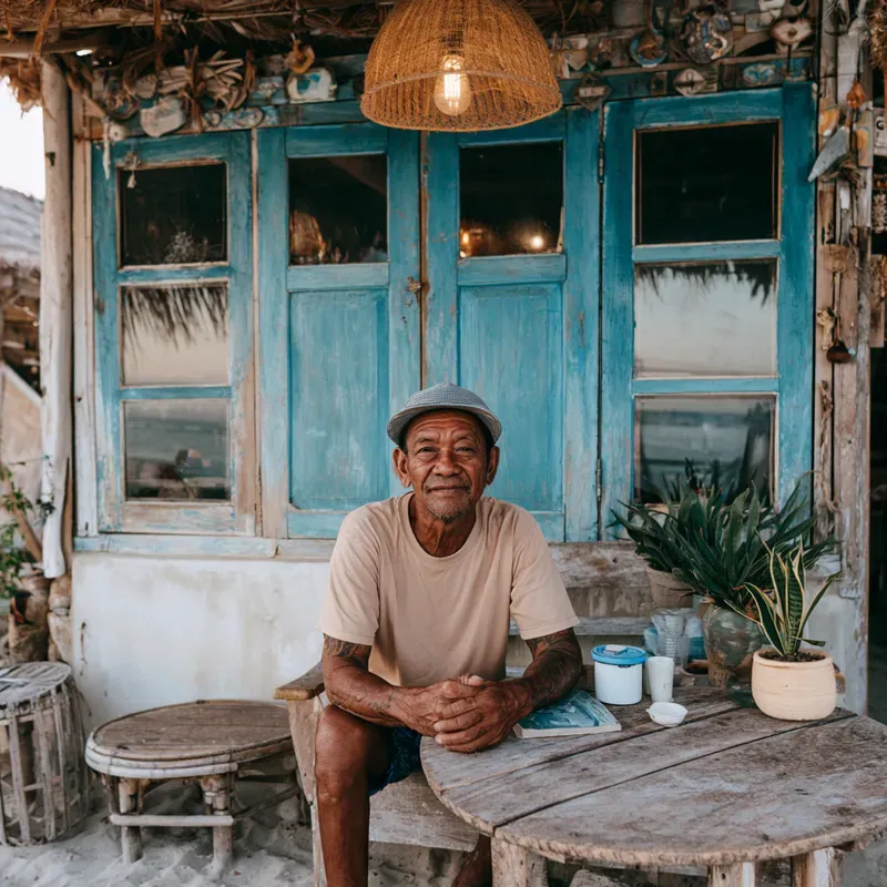 Island Cafe Realism Photography