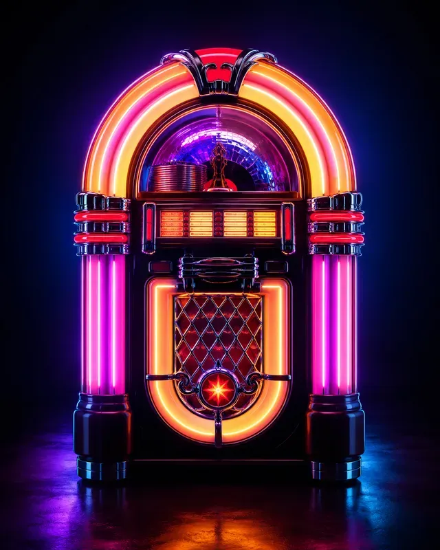 Neon 3D Object Generator Systems