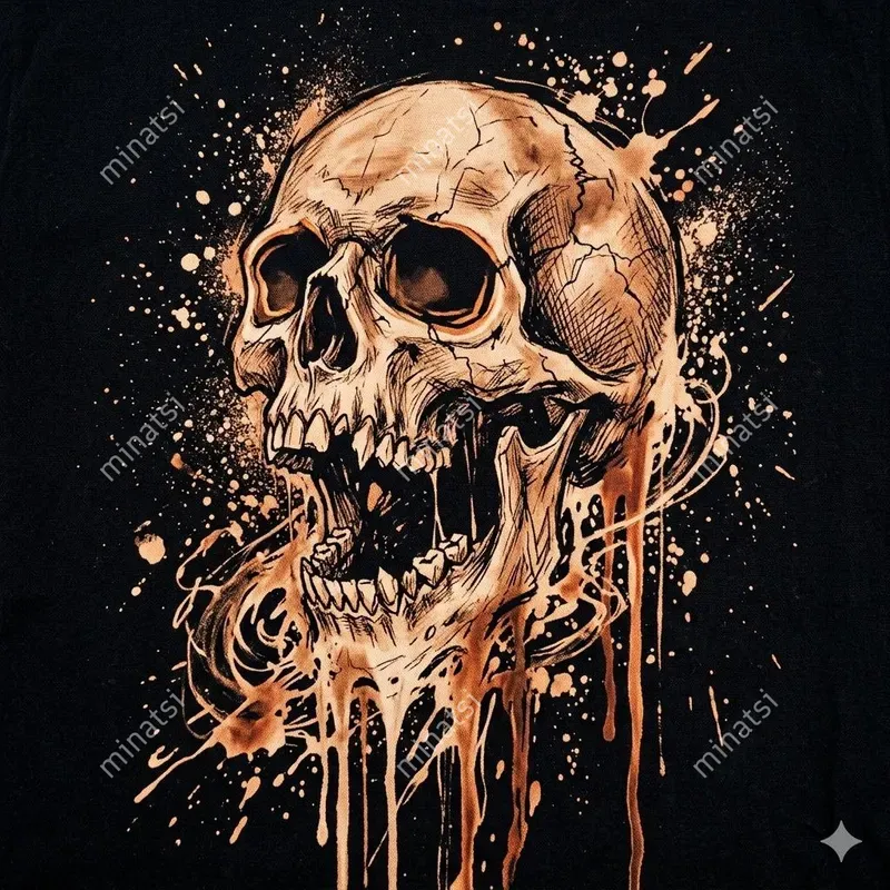 Dark Bleach Art Horror Illustrations