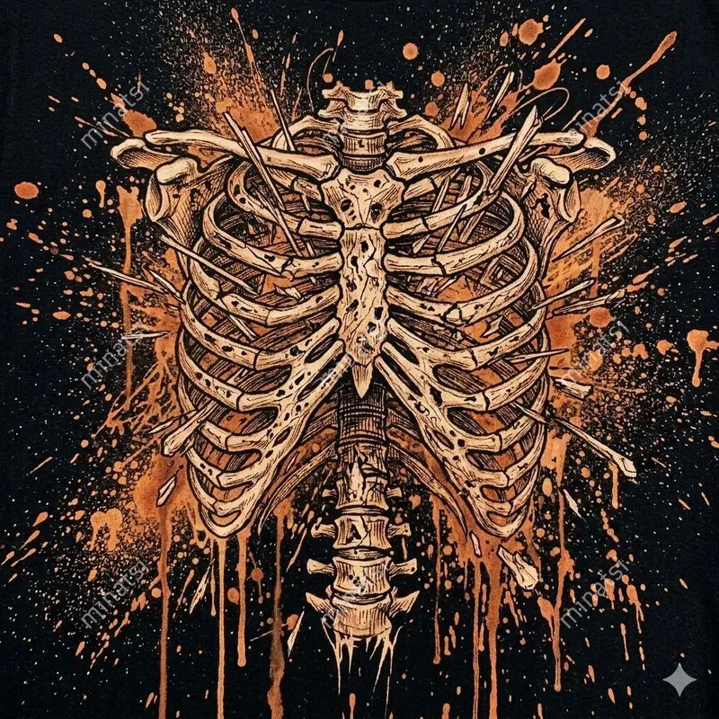 Dark Bleach Art Horror Illustrations