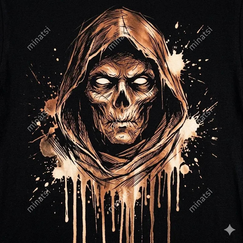 Dark Bleach Art Horror Illustrations