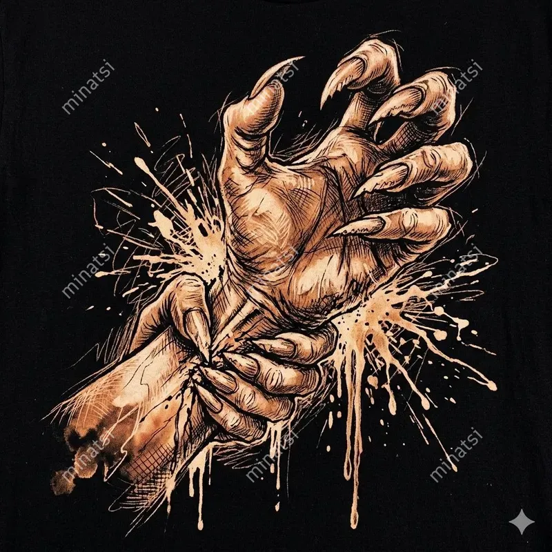 Dark Bleach Art Horror Illustrations