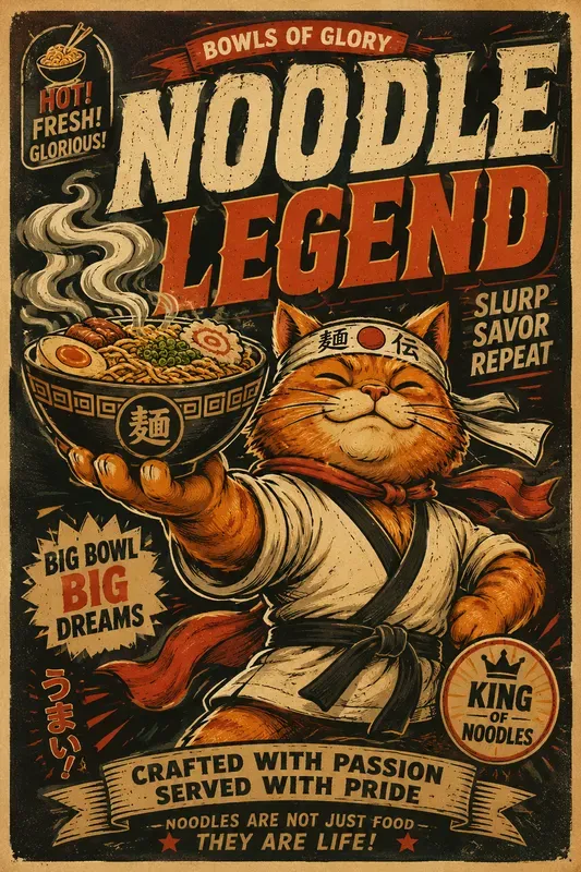 Vintage Mascot Poster Creators
