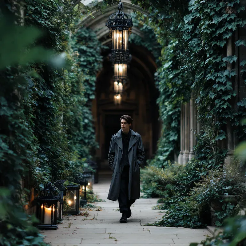 Moody Dark Academia Moodboard Series