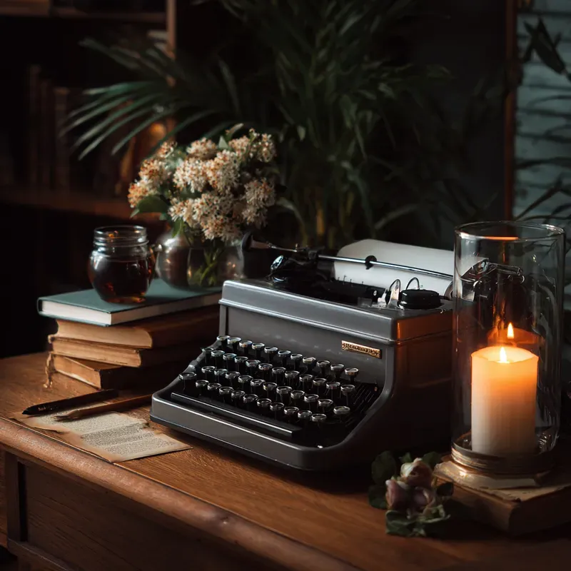 Moody Dark Academia Moodboard Series