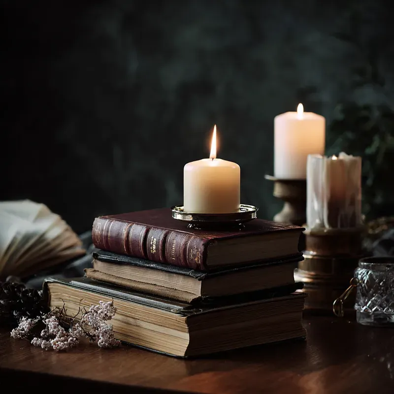 Moody Dark Academia Moodboard Series
