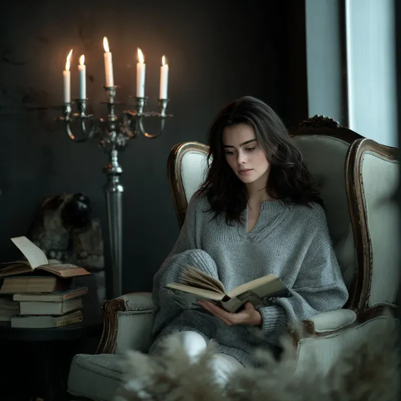 Moody Dark Academia Moodboard Series