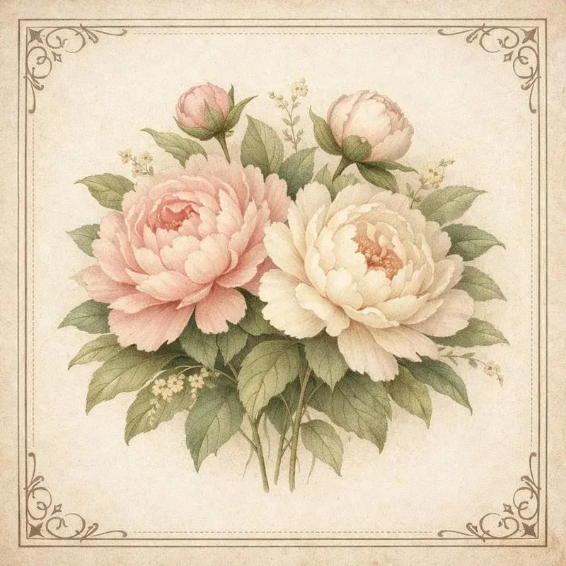 Floral Vintage Cards