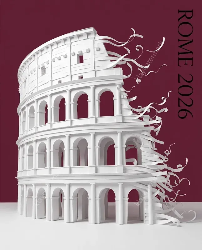 3D Papercraft Landmark Posters