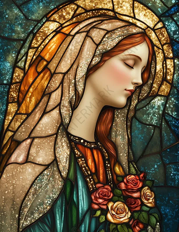 The Virgin Mary And The Mystic Rose Pages