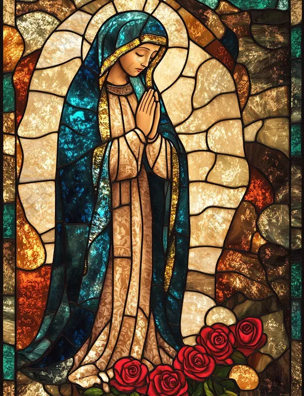 The Virgin Mary And The Mystic Rose Pages