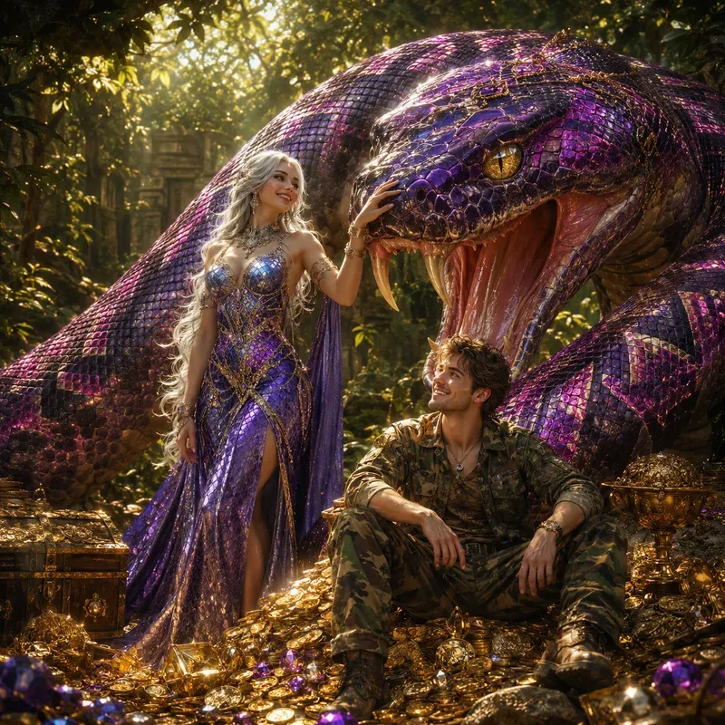 Jeweled Serpent Companions