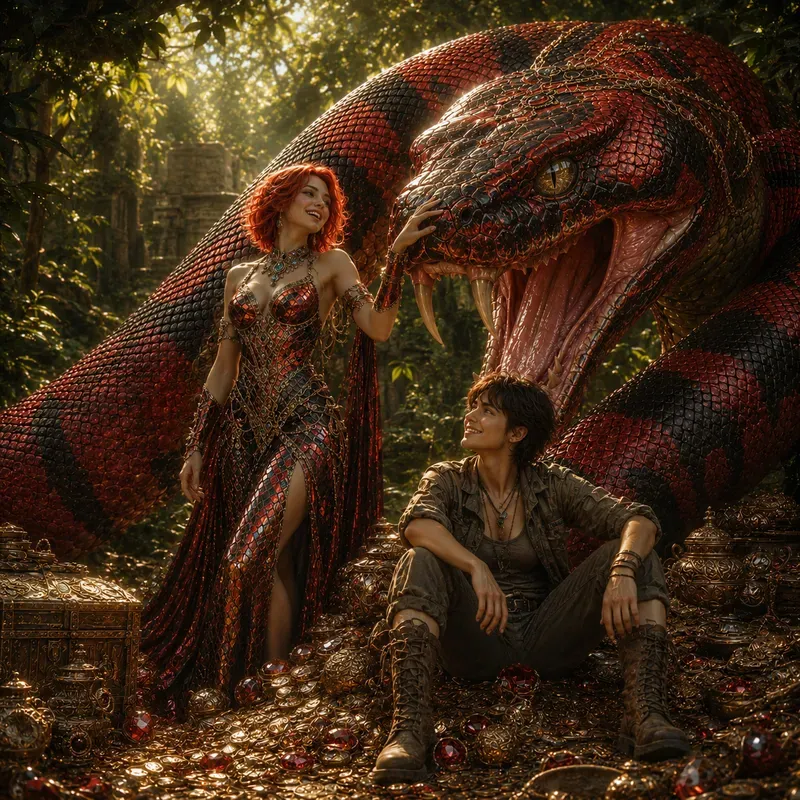 Jeweled Serpent Companions