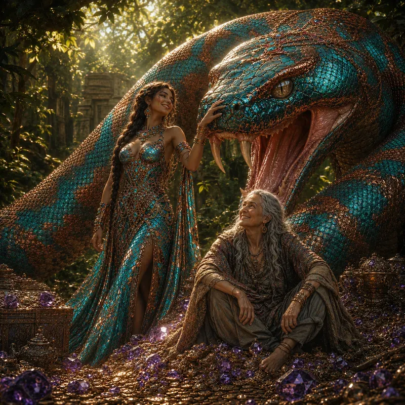 Jeweled Serpent Companions