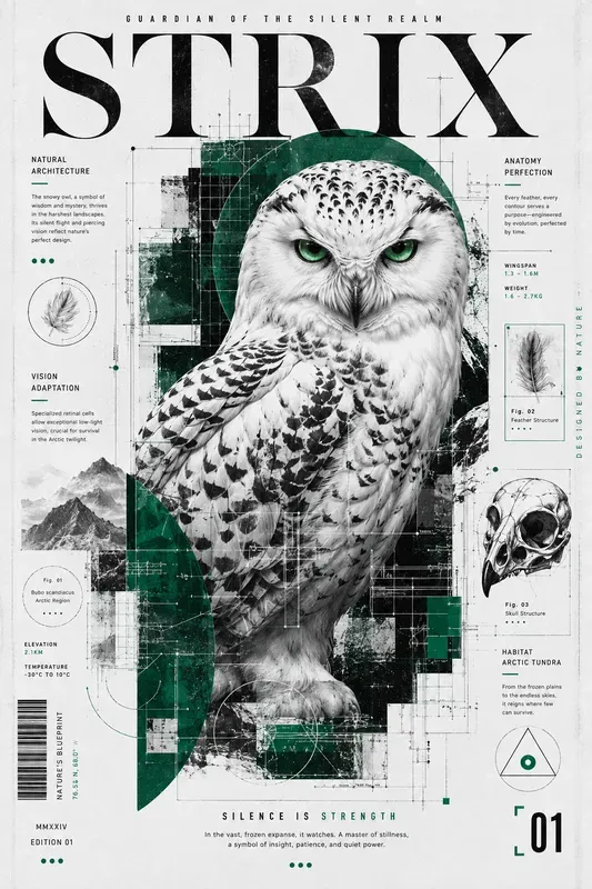 Editorial Fusion Poster Generator