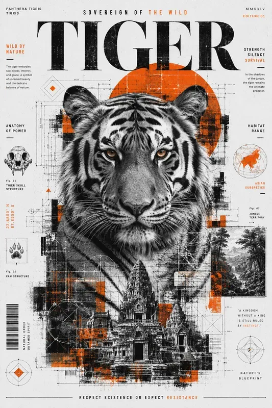 Editorial Fusion Poster Generator