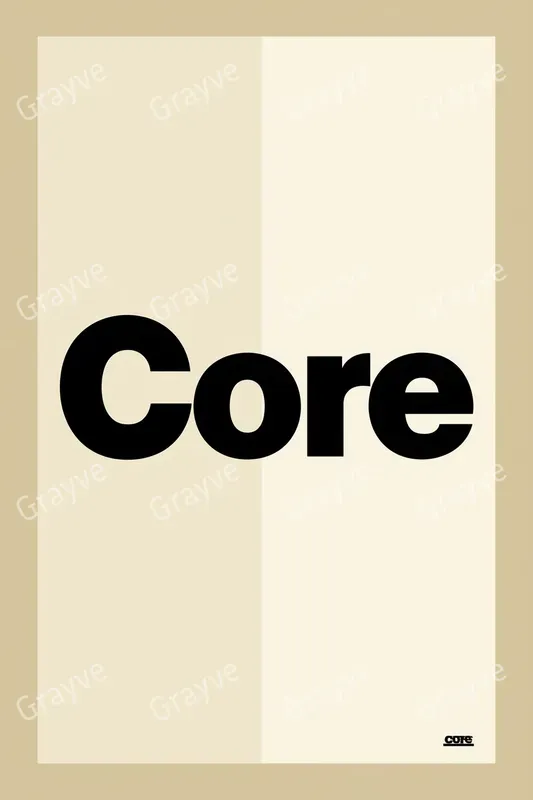 Swiss Style Grid Typography Posters